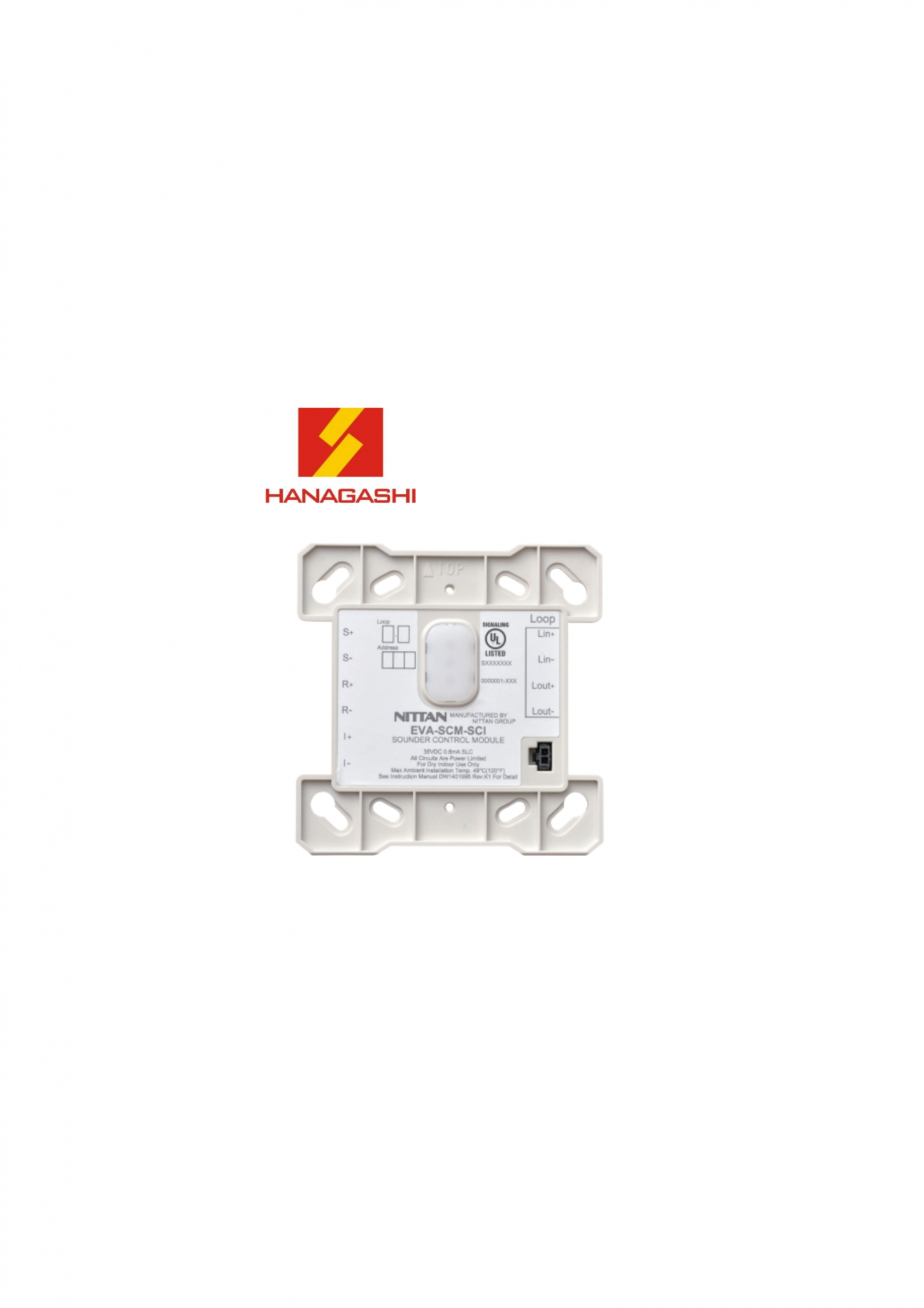 EVA-SCM-SCI Module điều khiển chuông báo cháy Nittan